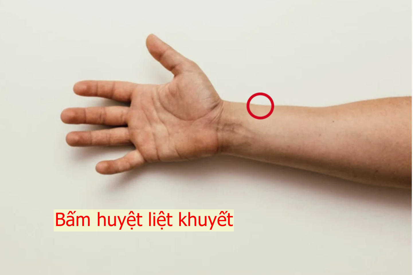 Huyệt liệt khuyết điều trị các chứng ho