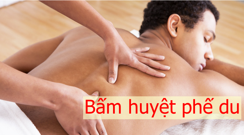 Bấm huyệt phế du để giảm thiểu tình trạng đau đầu, mệt mỏi