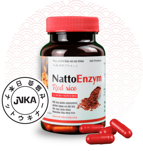 “Enzym nattokinase” thành phần chính của viên Nattoenzym hỗ trợ giảm nguy cơ đột quỵ do cục máu đông - NattoEzym Red Rice