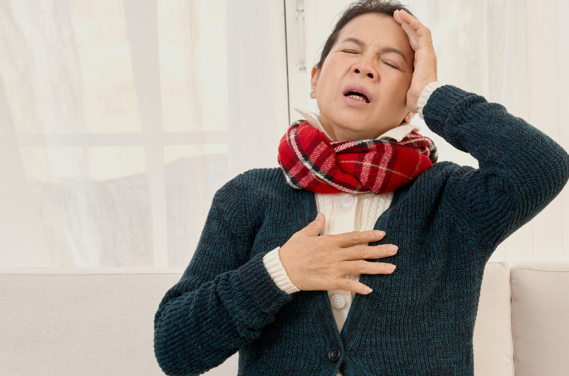 Cục máu đông có thể khiến người bệnh bị đột quỵ